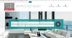 Desktop Screenshot of immo.midilibre.fr