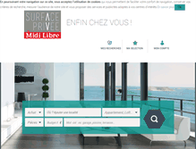 Tablet Screenshot of immo.midilibre.fr