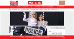 Desktop Screenshot of midilibre.fr